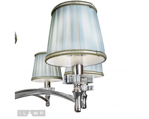 Подвесная люстра iLamp Olivia 82336/8 Хром
