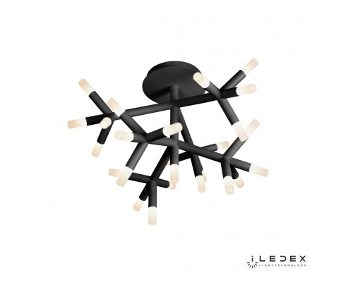 Потолочная люстра iLedex Savage FS-017-X25 3000K Черный
