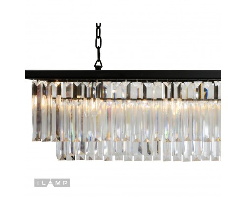 Подвесная люстра iLamp Triumph 6118-1000 Черная