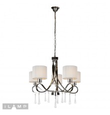 Подвесная люстра iLamp Bella RM1029/5 Хром