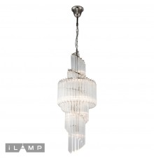 Подвесная люстра iLamp Manhattan 051D-11 Nickel