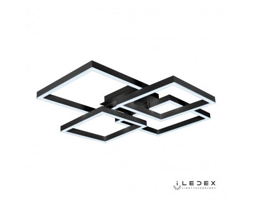 Потолочный светильник iLedex Grace 8139-400+350-X-T 3000-6000K Черный