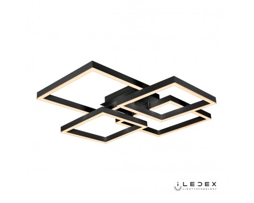 Потолочный светильник iLedex Grace 8139-400+350-X-T 3000-6000K Черный