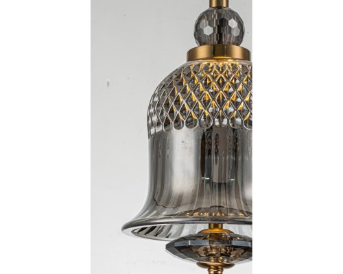 Светильник подвесной Belfast Herbison A1954 / A3 GR GL Золотой / Стекло / Серый