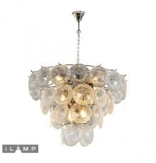 Подвесной светильник iLamp ROCKFELLER P2549-12 NICKEL