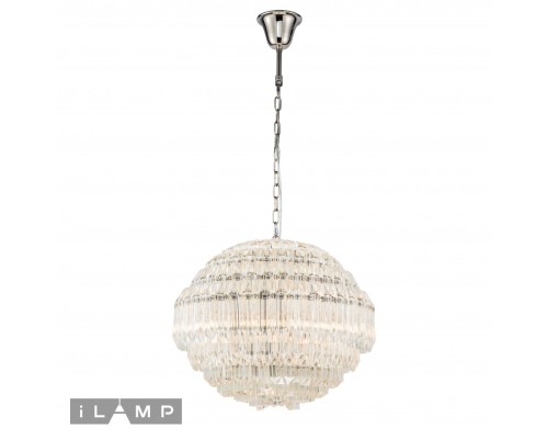 Подвесная люстра iLamp Manhattan 103D-10 Nickel