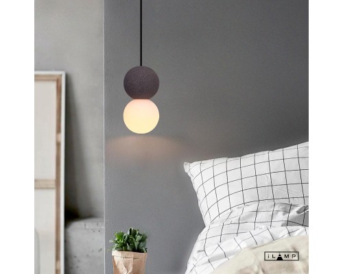 Подвесной светильник iLamp FOXTROT 10694P/1-D100 BLACK&WHITE