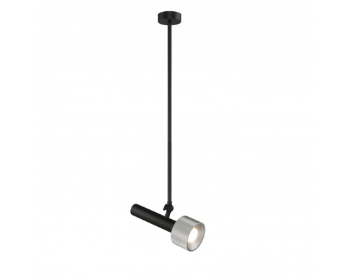 Светильник потолочный iLEDEX Delta 2361-1 BK+SL