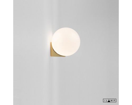 Настенный светильник iLamp GOLDEN 10560W/1 WHITE&GOLD
