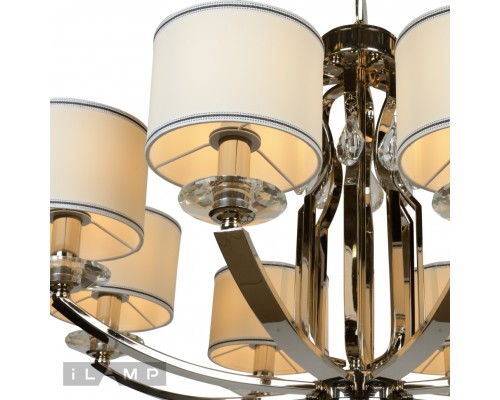 Подвесная люстра iLamp Urban 88189/8 Хром