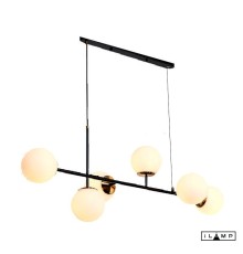 Подвесной светильник iLamp GOLDEN 9136P/6 BLACK&WHITE