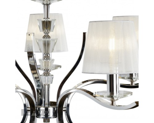 Подвесная люстра iLamp Omega RM5231/5 Хром