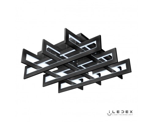 Потолочный светильник iLedex Stalker 9082-800*800-X 192W Черный