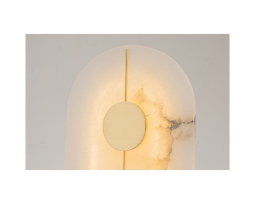 Светильник настенный Belfast Ravenhill 3220 BR MB Латунь / Камень