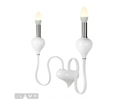 Настенный светильник iLamp Lady B88003-2 Белый