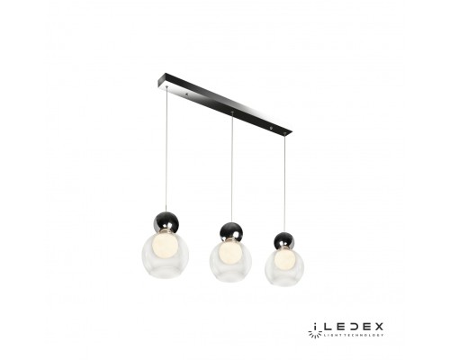 Подвесной светильник iLedex Blossom C4476-3L Хром