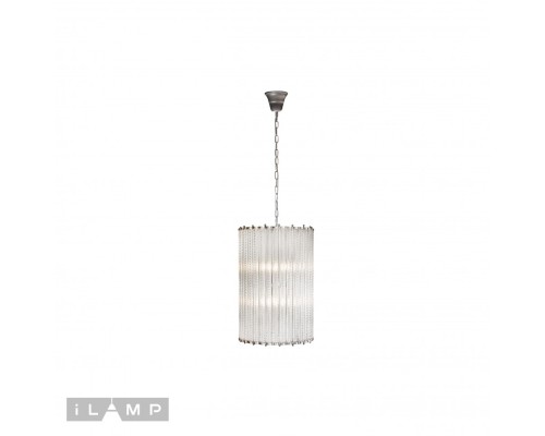 Подвесная люстра iLamp Manhattan MD0266-6 SILVER BRUSH