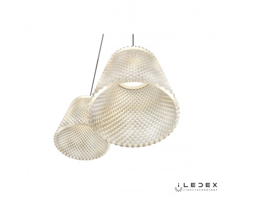 Подвесной светильник iLedex Flora WD8007-3 Хром