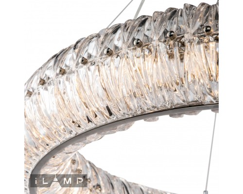 Подвесная люстра iLamp Destiny 072D-14 Nickel