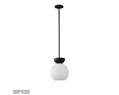 Светильник потолочный iLamp Mono P6079-1 BK+WH