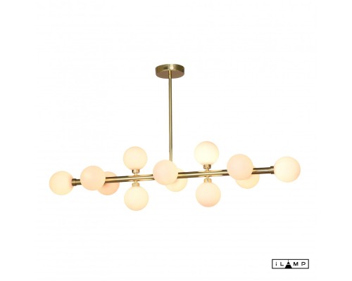 Подвесной светильник iLamp GOLDEN 712P/12 GOLD&WHITE