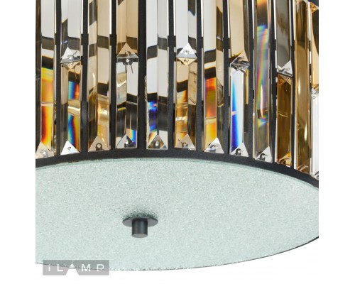 Подвесная люстра iLamp Royal 10390-5P Черная