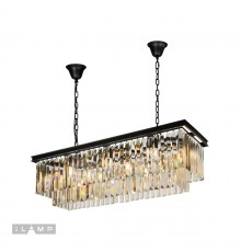 Подвесная люстра iLamp Triumph 6118-1000 Черная