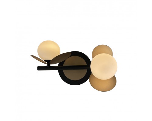 Светильник настенный iLEDEX Savage W4641-2 MBK+SGD