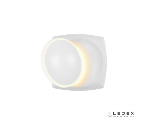 Настенный светильник iLedex Reversal ZD8172-6W 3000K matt white