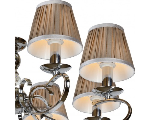 Подвесная люстра iLamp Holiday RM6116/8 Хром