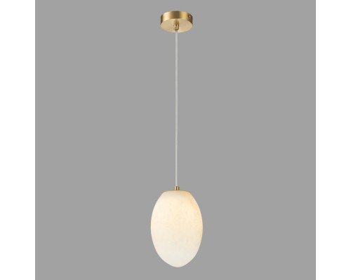 Подвесной светильник Belfast Ravenhill 3271B BR MB Латунь / Камень