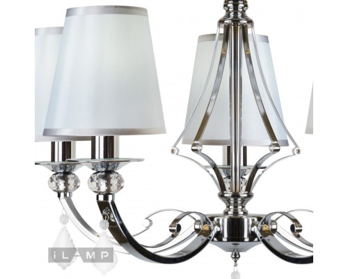 Подвесная люстра iLamp Amadea RM5220/5 Хром