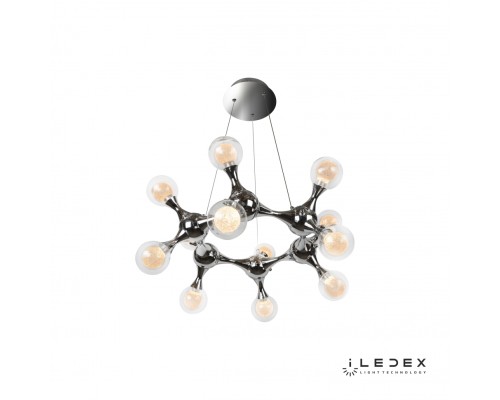 Подвесной светильник iLedex Blossom C4465-12R 3000K Хром
