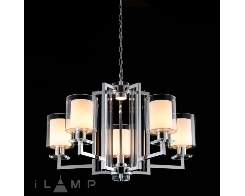 Светильник подвесной iLamp King RM6201-5 CR+CL