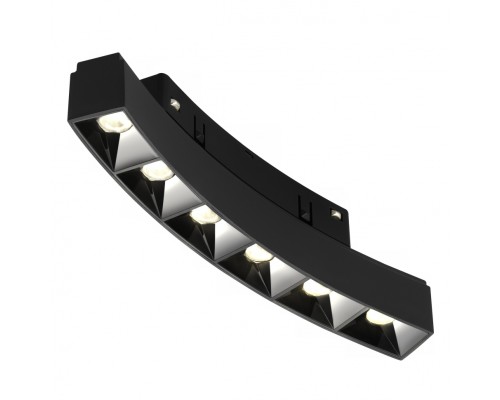 Светильник трековый магнитный радиусный iLEDEX TECHNICAL VISION 4822-033-L188-D600-6W-110DG-3000K-BK