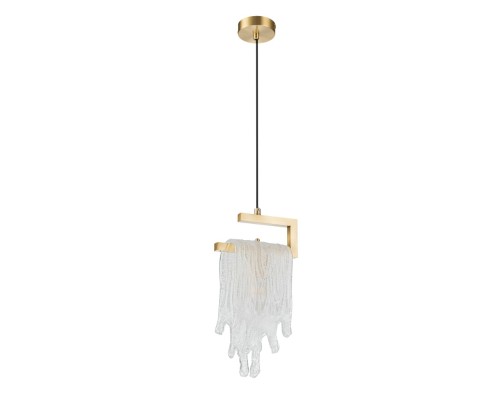 Подвесной светильник Belfast Colvil 3253 BR CL Латунь / Стекло