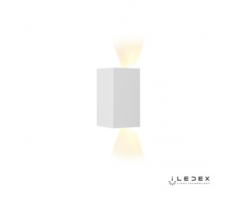 Настенный светильник iLedex Double ZD8160-12W 3000K matt white