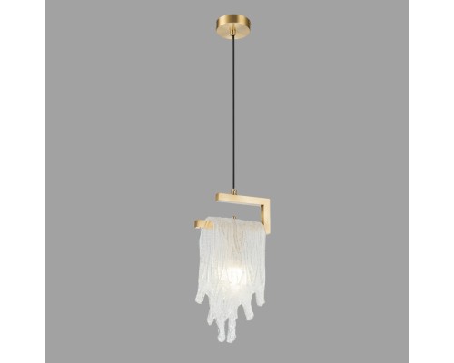 Подвесной светильник Belfast Colvil 3253 BR CL Латунь / Стекло