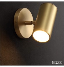 Настенный светильник iLamp PLUM  8860W BRASS&BLACK
