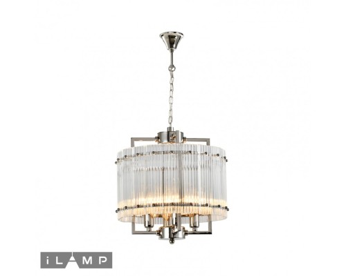 Подвесной светильник iLamp SILVERSTONE P9503-4 NICKEL