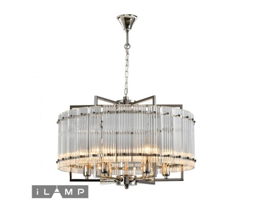 Подвесной светильник iLamp SILVERSTONE P9503-6 NICKEL