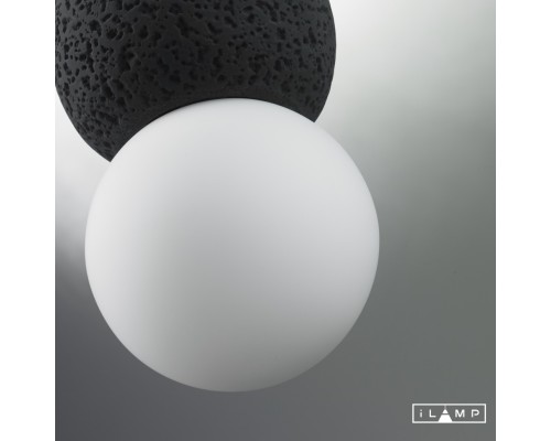 Подвесной светильник iLamp FOXTROT 10694P/1-D100 BLACK&WHITE