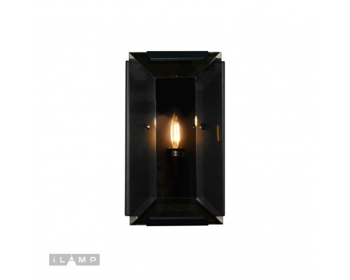 Настенный светильник iLamp Panorama 10090/1W Черный