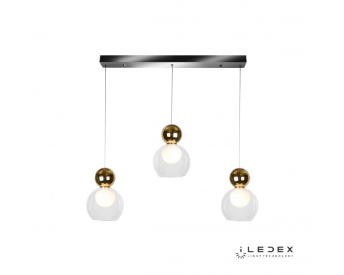 Подвесной светильник iLedex Blossom C4476-3L Золотой