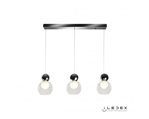 Подвесной светильник iLedex Blossom C4476-3L Хром