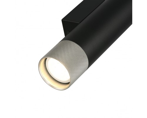 Светильник настенный iLEDEX Delta 2365-2 BK+SL