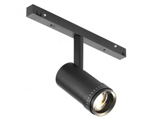 Свет-к трековый магнитный поворотный iLEDEX TECHNICAL VISION ZOOM 4822-020-D47-10W-10/60DG-3000K-BK