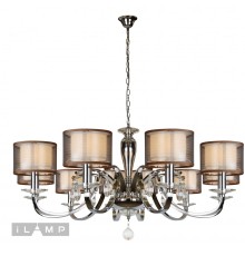 Подвесная люстра iLamp Mario RM16001/10 Хром