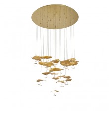 Светильник подвесной iLedex Lotus 8827P-19 BRASS