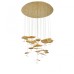 Светильник подвесной iLedex Lotus 8827P-19 BRASS